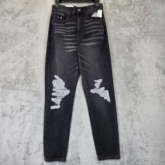RSQ Denim - RSQ 90s Jeans Womens 25 Distressed Ripped High Rise Tillys Vintage Denim Y2K